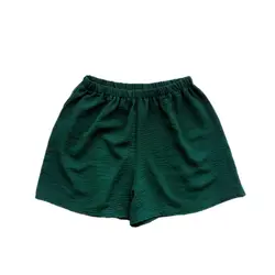 شلوارک نخی ابروبادی کوتاه آبی نفتی سایز 32 تا 62