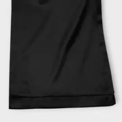 ربدوشامبر عروس ساتن بلند آبی نفتی کلاسیک سایز 32 تا 62