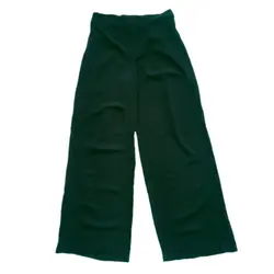 شلوار بگ نخی سبز کله غازی ابر و بادی سایز 32 تا 62