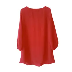 تونیک مانتویی آبی نفتی نخی ابر و بادی سایز 32 تا 62