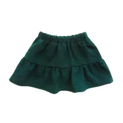 دامن کودک نخی آبی نفتی 2 تا 11 سال