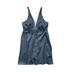 لباس خواب ساتن سفید کاپدار گت دار سایز 32 تا 62