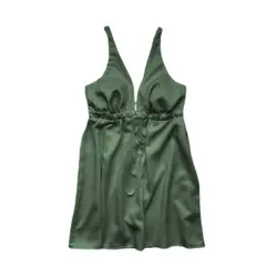 لباس خواب ساتن سفید کاپدار گت دار سایز 32 تا 62