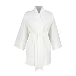 مانتو کیمونو کرپ مازاراتی آبی نفتی یقه برگردان سایز 32 تا 62