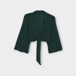 کت کراپ مشکی کرپ سایز 32 تا 62