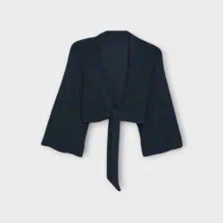 کت کراپ مشکی کرپ سایز 32 تا 62