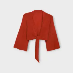 کت کراپ مشکی کرپ سایز 32 تا 62