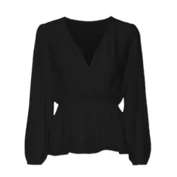 شومیز پپلوم آبی نفتی نخی ابروبادی سایز 32 تا 62