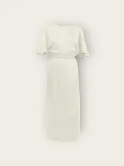 پیراهن مجلسی پروانه ای آبی نفتی سایز 32 تا 62