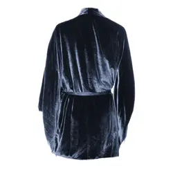 کاردیگان مخمل آبی نفتی سایز 32 تا 62