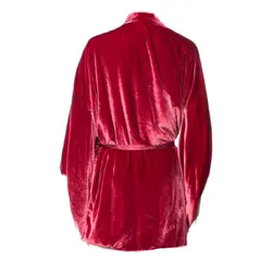 کاردیگان مخمل آبی نفتی سایز 32 تا 62