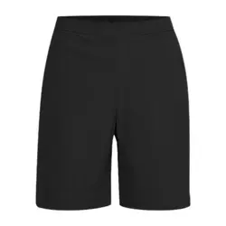 شلوارک پشت کش کرپ نخ مشکی سایز 32 تا 62