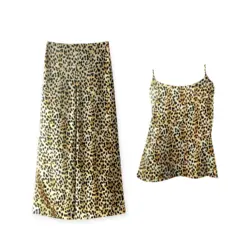 تاپ و شلوار بگ پلنگی سایز 32 تا 62