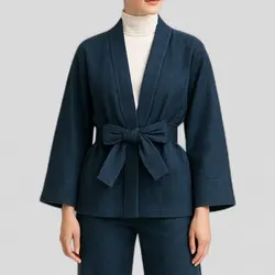 مانتو کیمونو لی کاغذی سایز 32 تا 62