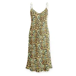 پیراهن یقه هفت پلنگی بندی کرپ نخ سایز 32 تا 62