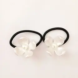 کش مو سرامیکی گل چهار پر کش مشکی (2 عددی)