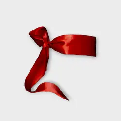 چشم بند سوپرایز گره ای ساتن مشکی