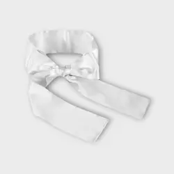 چشم بند سوپرایز گره ای ساتن مشکی