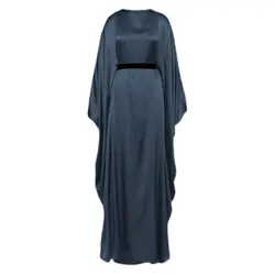 پیراهن زنانه کفتان مجلسی سفید سایز 32 تا 62