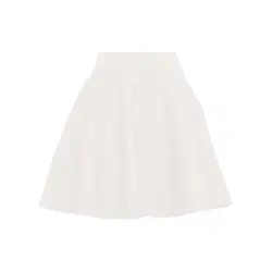 دامن کرپ پشت کش مشکی سایز 32 تا 62