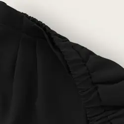 شلوارک پیله دار پاکتی پشت کش زنانه کرپ مجلسی آبی نفتی سایز 32 تا 62(رنگبندی موجود)