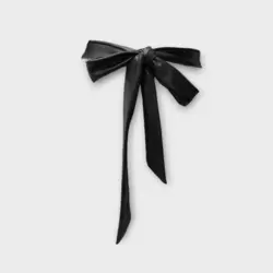 کمربند گره ای چرم باریک مشکی