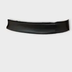 کمربند گره ای چرم باریک مشکی