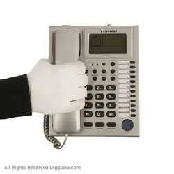تلفن رومیزی تکنیکال مدل TEC-1024