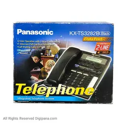 تلفن دست دوم دو خط پاناسونیک مدل KX-TS3282