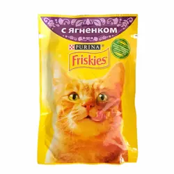 غذای پوچ گربه فریسکیز مدل beef وزن 85 گرم