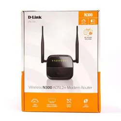 مودم روتر +ADSL2 بیسیم دی لینک مدل DSL-124