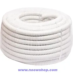 لوله خرطومی گالوانيزه روکش دار سفيد توس فلکس -13WH-P1M