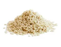 کنجد سفید بدون پوست صد گرم