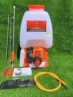 سمپاش پشتی موتوری بنزینی دوزمانه استیلمن