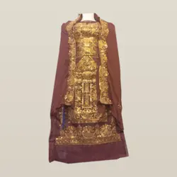 لباس بلوچی زنانه چرخی مدل پولک