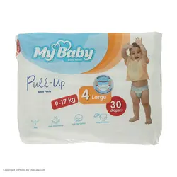 پوشک مای بیبی پول آپ سایز 4 بسته 30 عددی