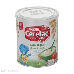 غذای کودک گندم و سیب سرلاک - 400 گرم