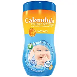 دستمال مرطوب کودک نینو مدل Calendula - بسته 70 عددی