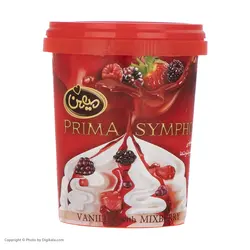 بستنی پریما سمفونی وانیل و مخلوط توت‌ها میهن - 350 گرم