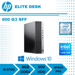 مینی  کیس استوک HP EliteDesk 800 G3 پردازنده i7 نسل 6