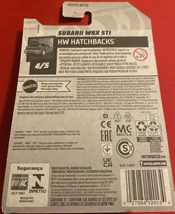 ماشین فلزی هات ویلز «سوبارو WRX STI»