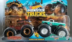 ماشین فلزی هات ویلز هیولا «لوکوپانک در مقابل پیور ماسکل»