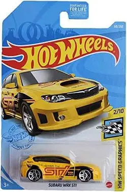 ماشین فلزی ماشین هات ویلز سوبارو WRX STI