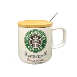 ماگ استار باکس درب دار مدل فرا پاچینو