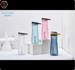 بطری ورزشی مات 500 میلی لیتر آبی نفتی d19