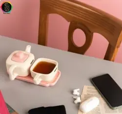 قوری و فنجان تکنفره 1120 کائولین