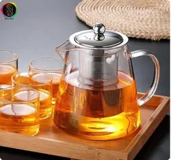 سرویس قوری و فنجان 4عددی پیرکس