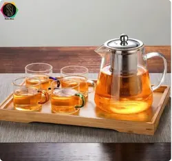 سرویس قوری و فنجان 4عددی پیرکس