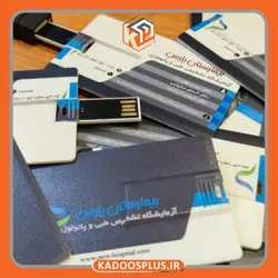 فلش مموری کارت ویزیتی با جلد چرمی