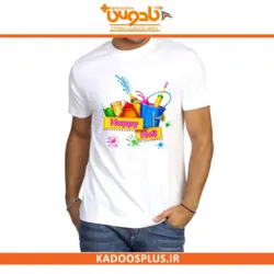 تیشرت سفید بزرگسال (M/L/XL)